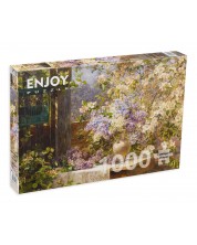 Puzzle Enjoy din 1000 de piese - In the Blossoming Bower -1